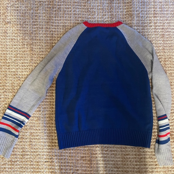 Touch by Alyssa Milano Blue and Gray Rangers Sweater - Picture 4 of 4